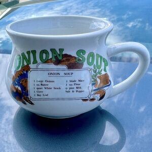 Onion soup bowl